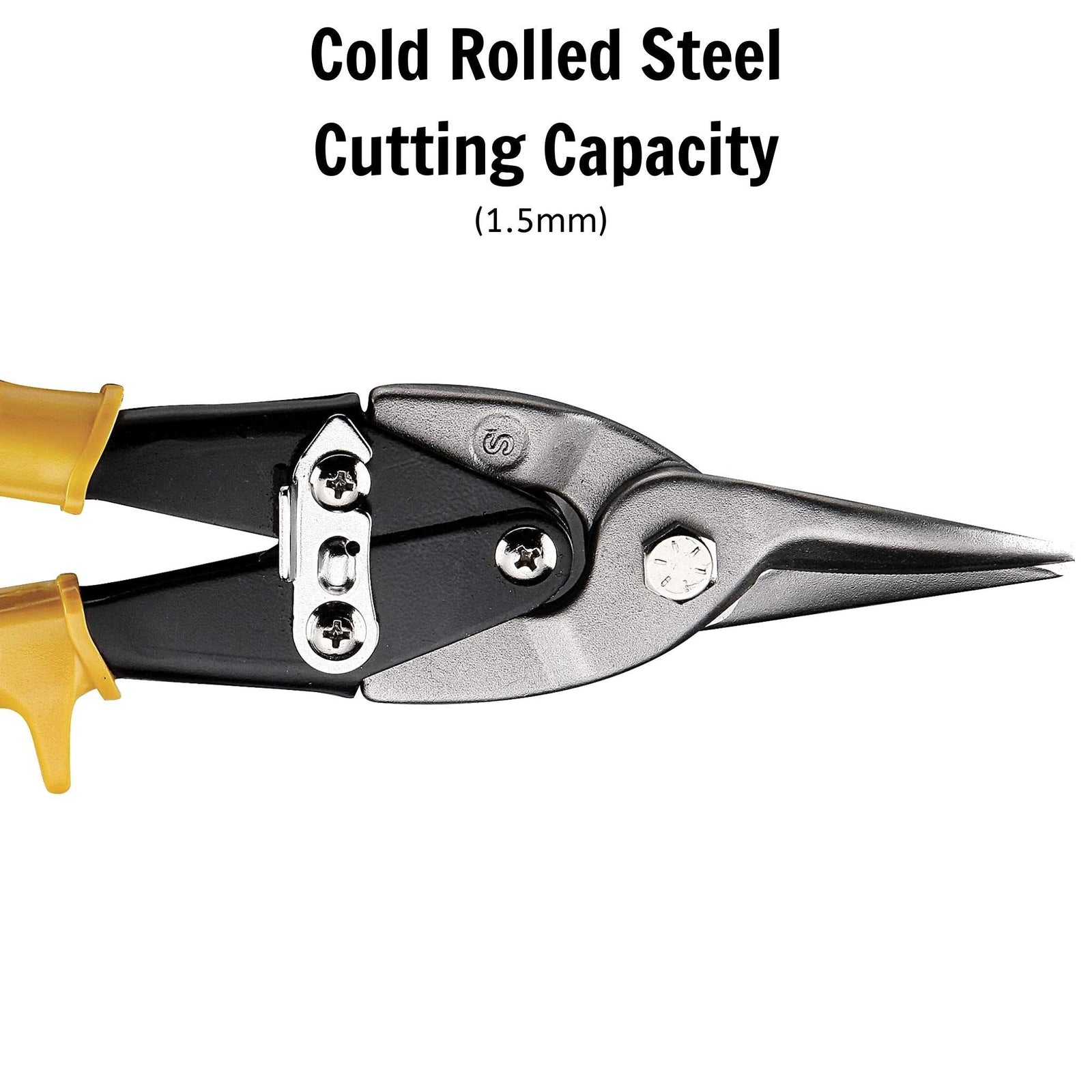 Teng Tools Tin Snip High Leverage Straight