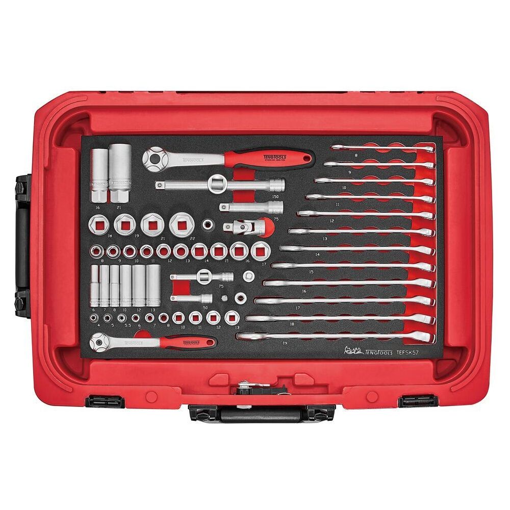 Teng Tools MECCA PRO TC-9 FOAM BP Tool Kit 118 Pieces