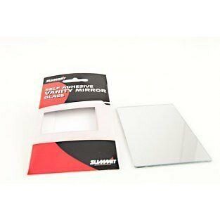Car Vanity Mirror, Self Adhesive SUMMIT RV10 for Sun Visor Interior