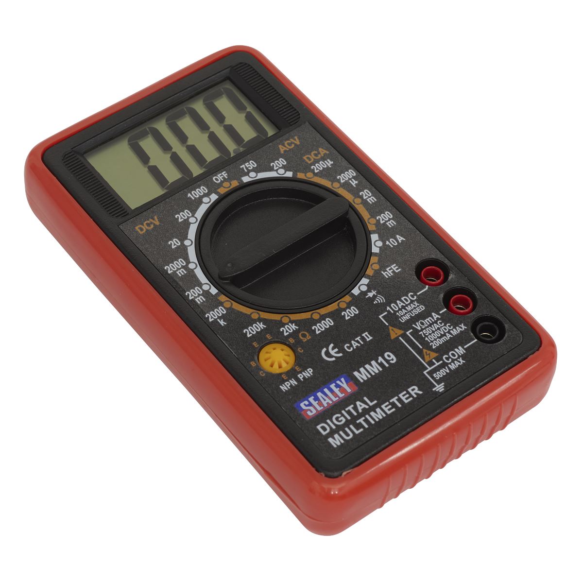Sealey Digital Multimeter 7-Function mm19