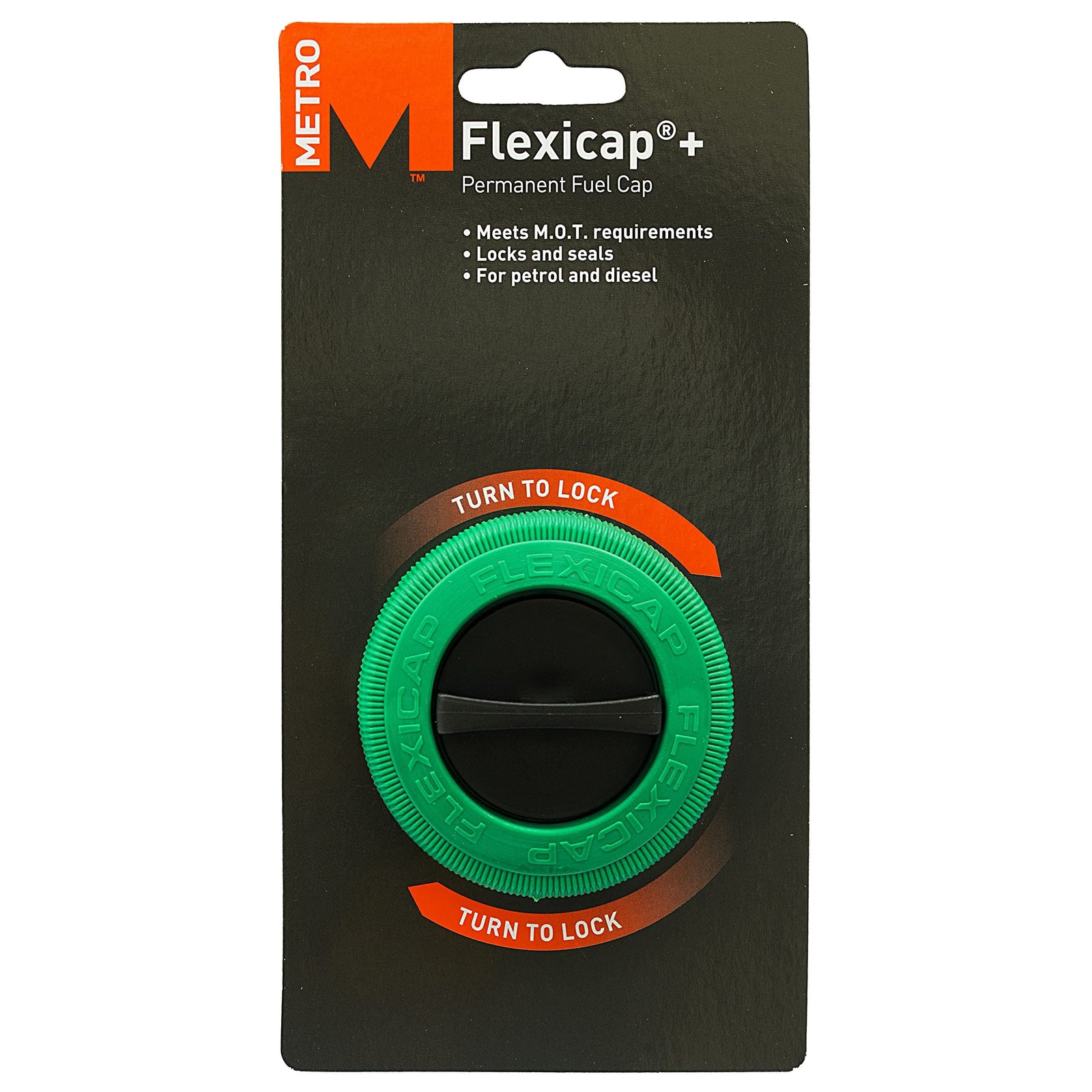 Metro Flexicap Plus - Locking - Green