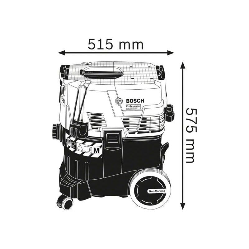 Bosch GAS 35 M AFC Professional M-Class Wet & Dry Vacuum 1200W 110V