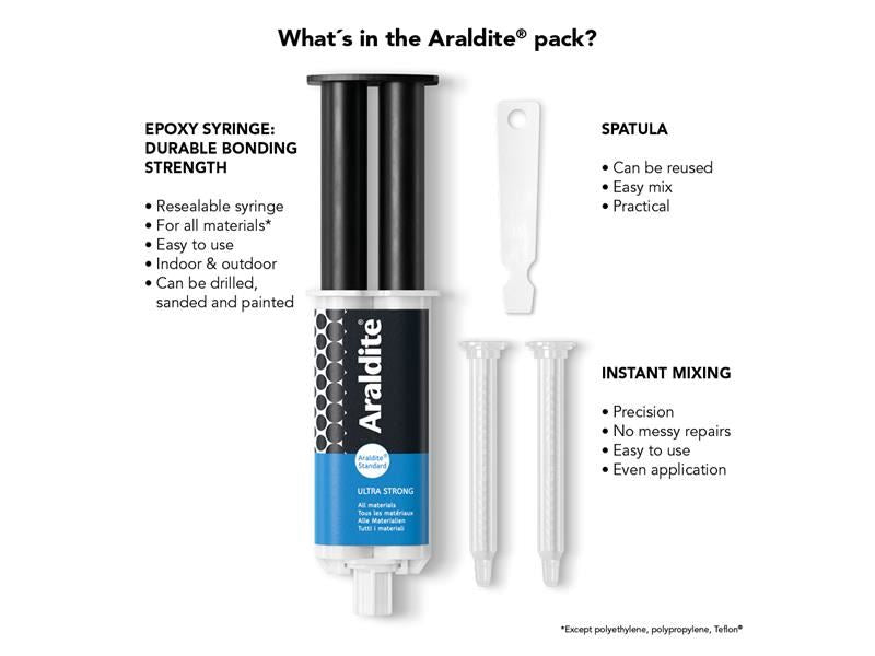 Araldite Standard Epoxy Syringe 24ml