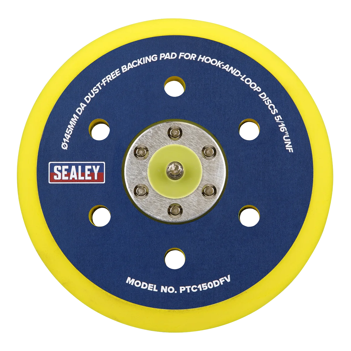 Sealey Backing Pad 145mm for Hook-and-Loop Discs 5/16"UNF