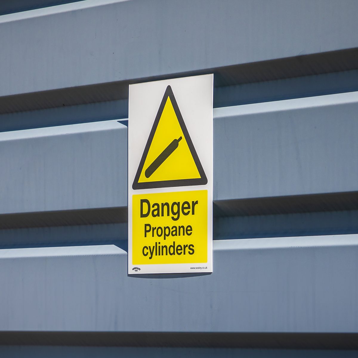 Worksafe Danger Propane Cylinders Safety Sign 200x300mm