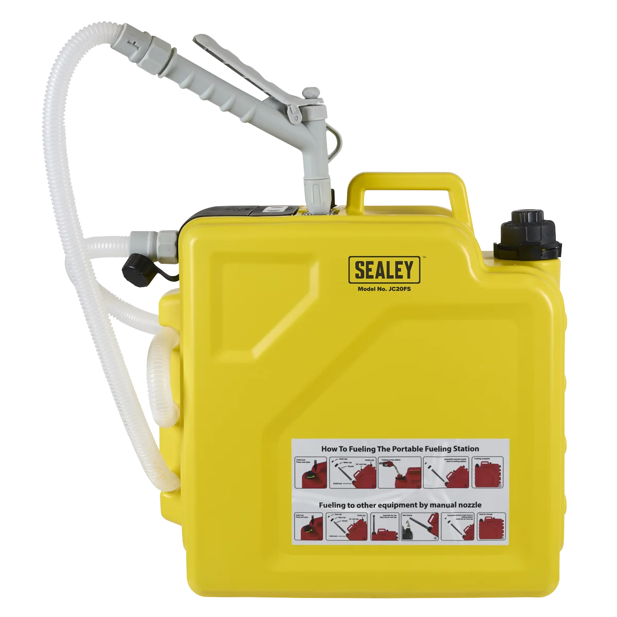 Sealey Multi-Powered Portable Fuelling Station 20L Flow Rate 14L/min