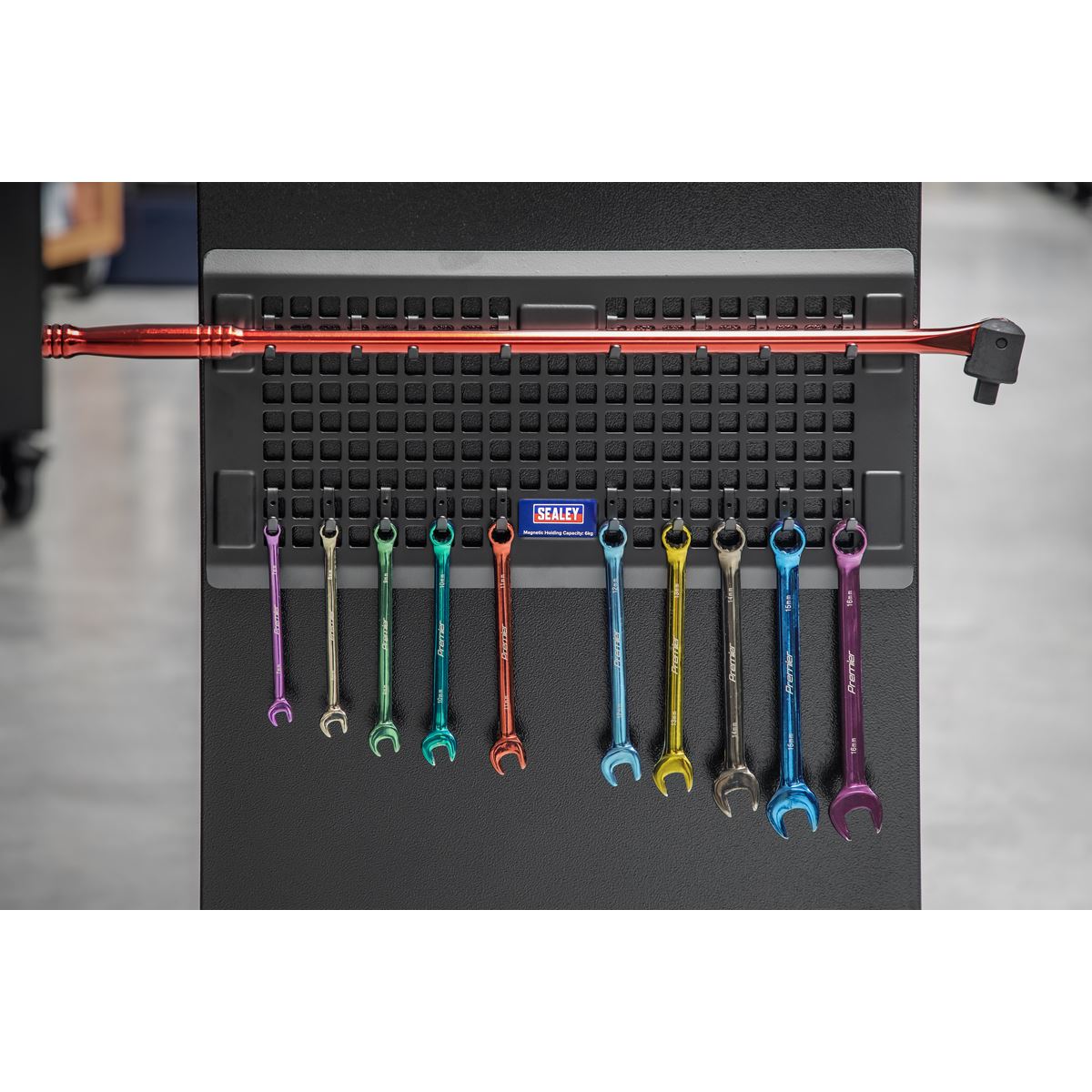 Sealey Magnetic Pegboard Black APPBB