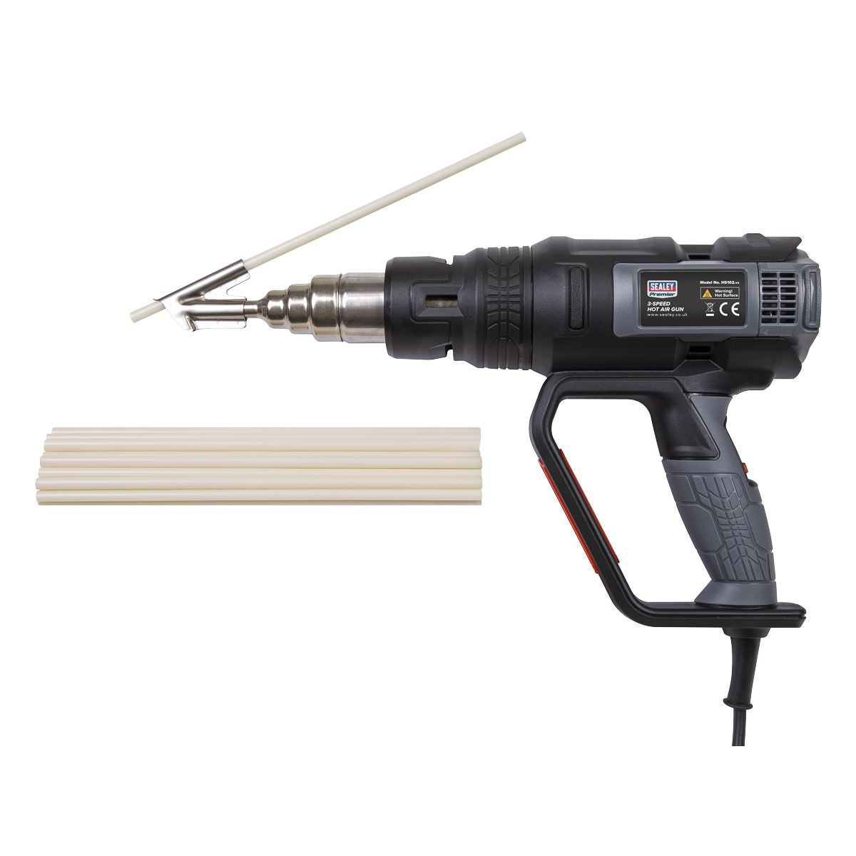 Plastic Welding Kit Including Hs102 Hot Air Gun