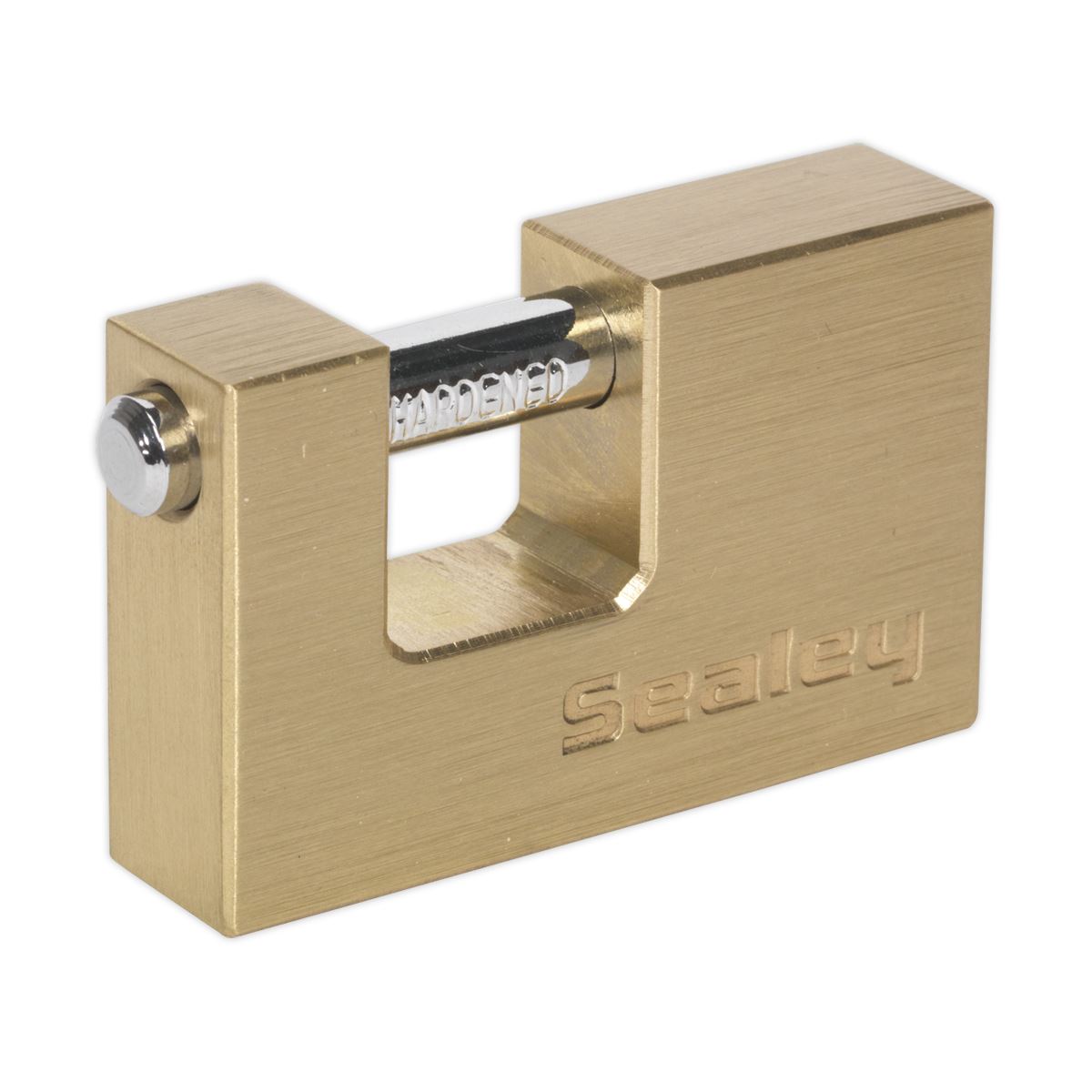 Sealey Brass Body Shutter Padlock 60mm