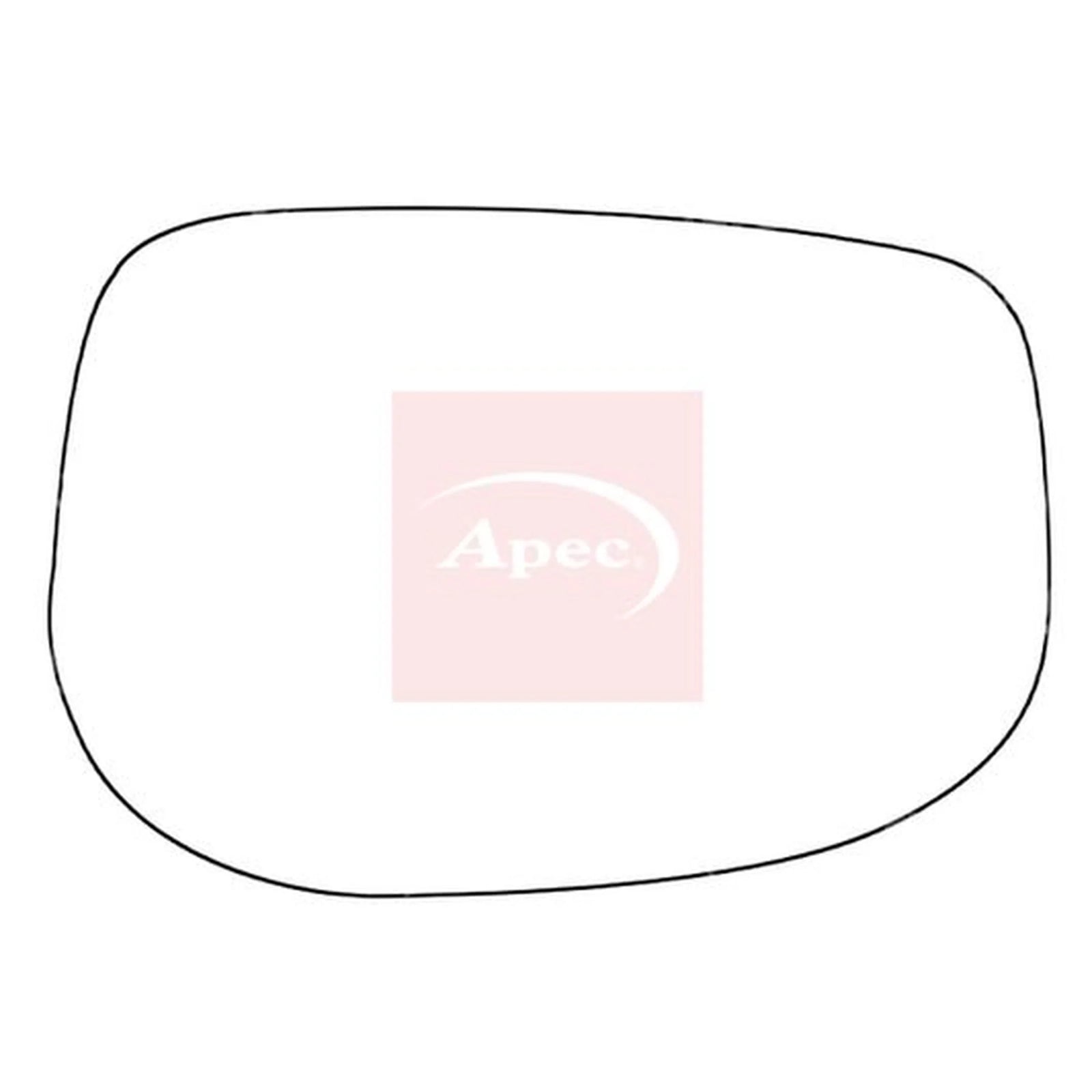 Apec Exterior Wing Mirror Glass Right AMS2598