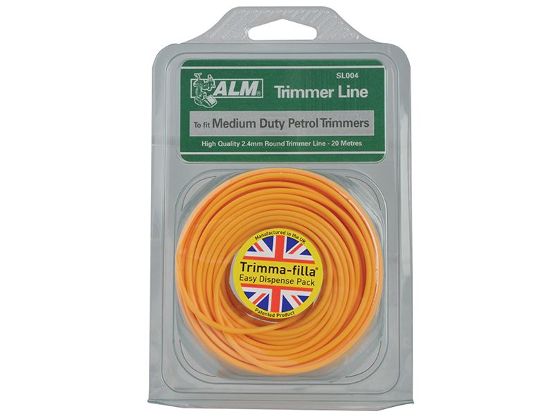 Alm Manufacturing SL004 Medium-Duty Petrol Trimmer Line 2.4mm x 20m