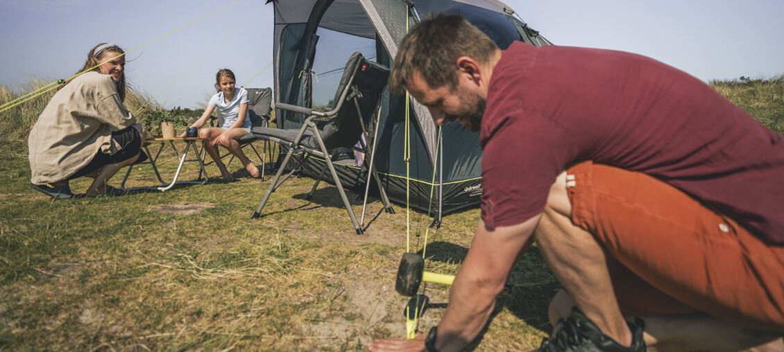 Outwell Sky 2 Pole Tent Blue 2 Person