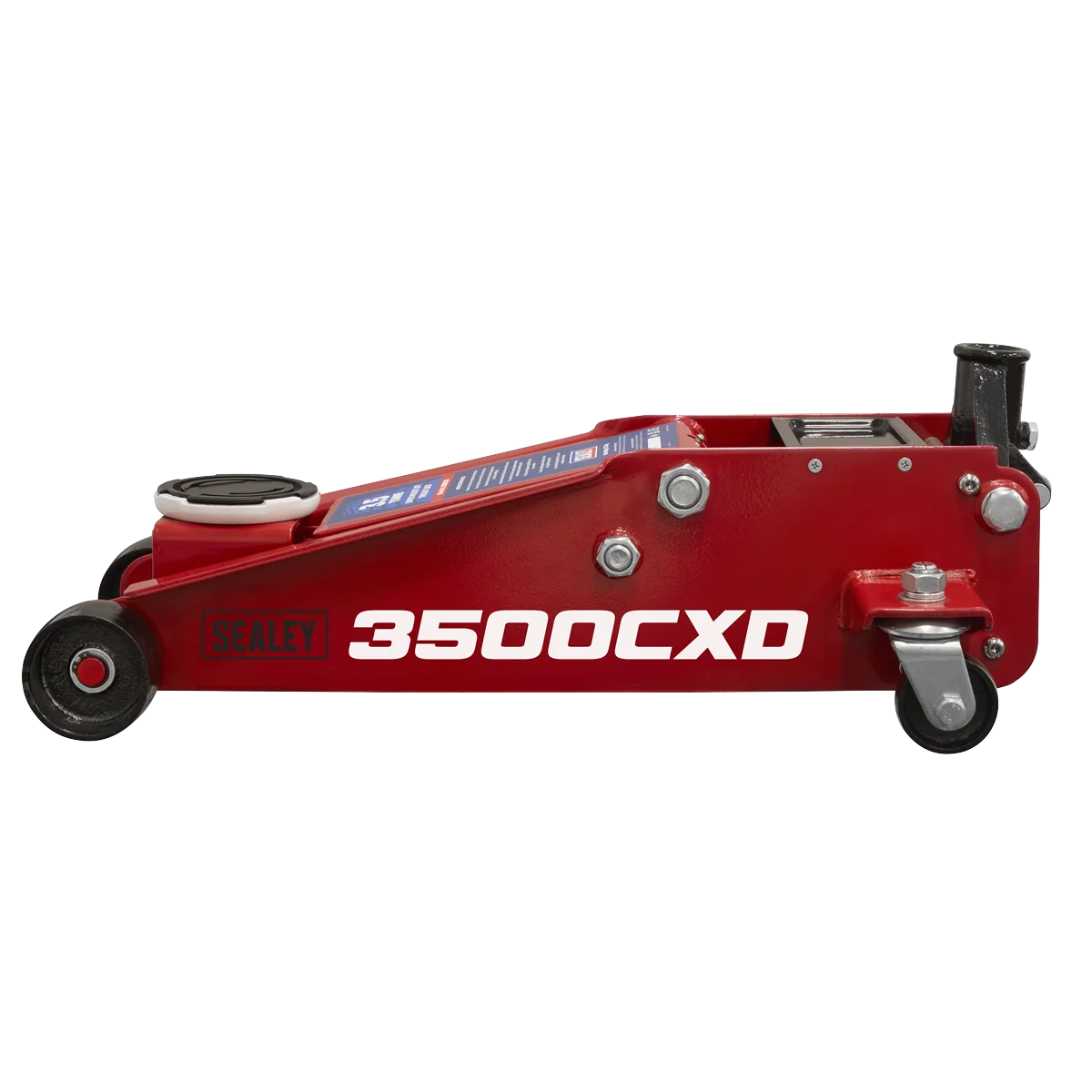 Sealey Trolley Jack 3.5 Tonne Model 3500CXD