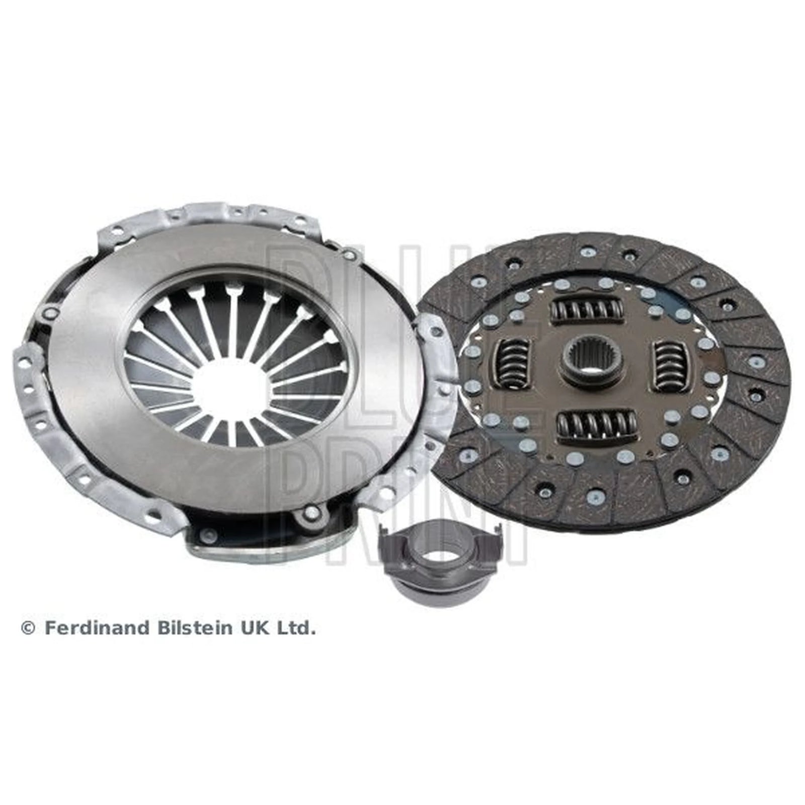 Blue Print Clutch Kit Set 3pc 220mm ADH23071