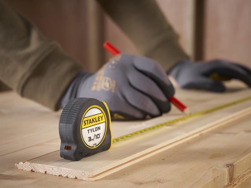 STANLEY Hand Tools Tylon Pocket Tape 3m/10ft (Width 13mm) Loose