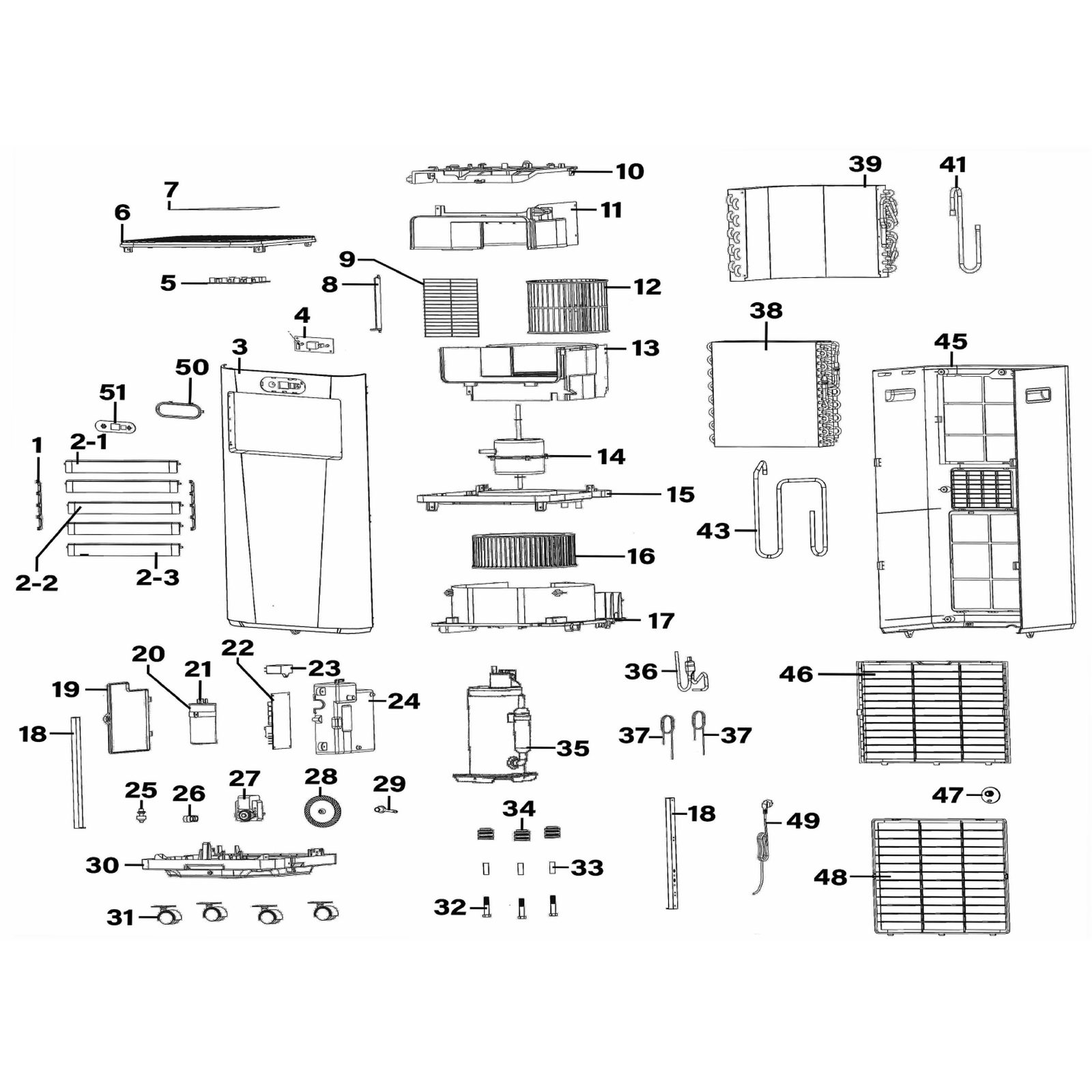 Sealey Condenser SAC7000-38