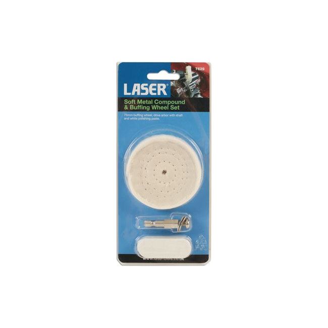 Laser Soft Metal Compound and Buffing Wheel Set 7629