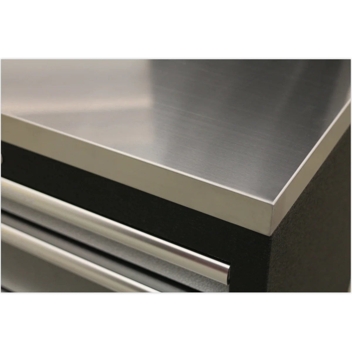 Sealey Superline PRO Storage System 1.96m with Stainless Steel Worktop