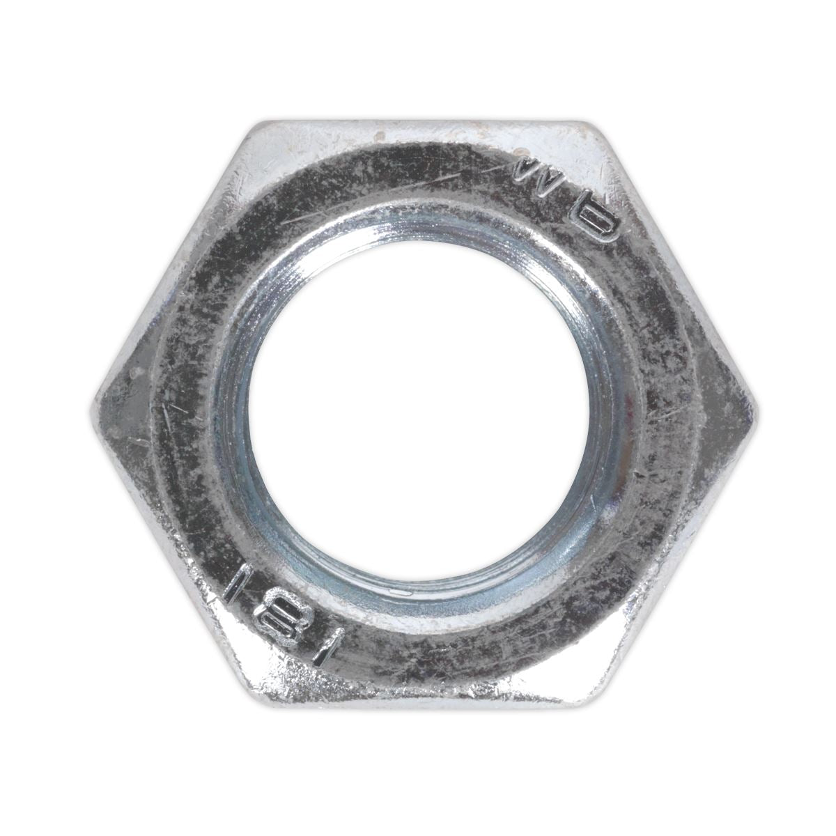 Sealey Steel Nut M24 Zinc DIN 934 Pack of 5 SN24
