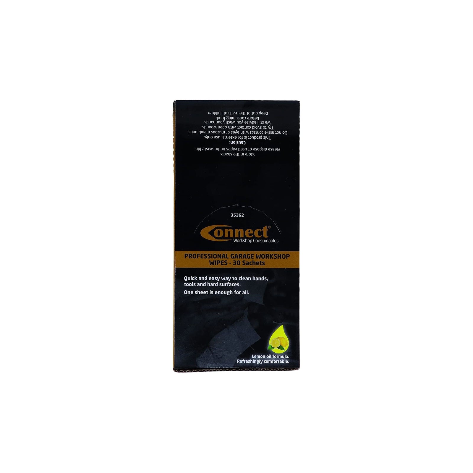 Connect Professional Garage Workshop Wipes - Display Box 30pc 35362