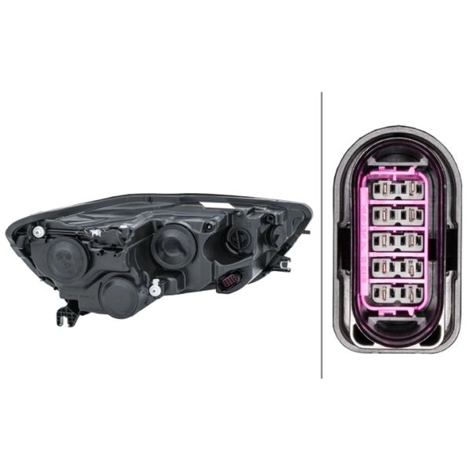 Hella Headlight Headlamp PY21W Left 1EJ 011 149-011