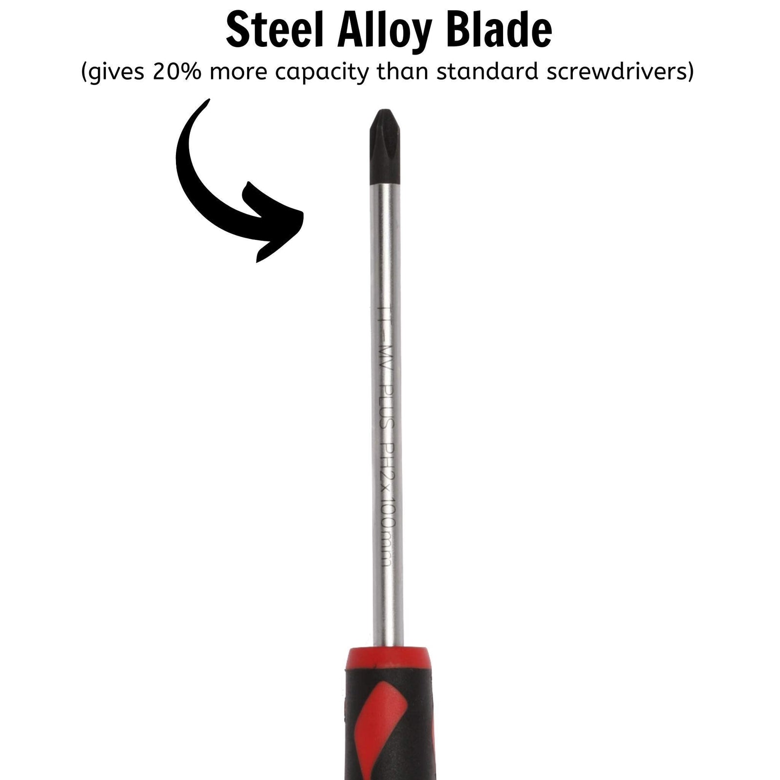 Teng Tools PH Screwdriver PH2 x 100mm M