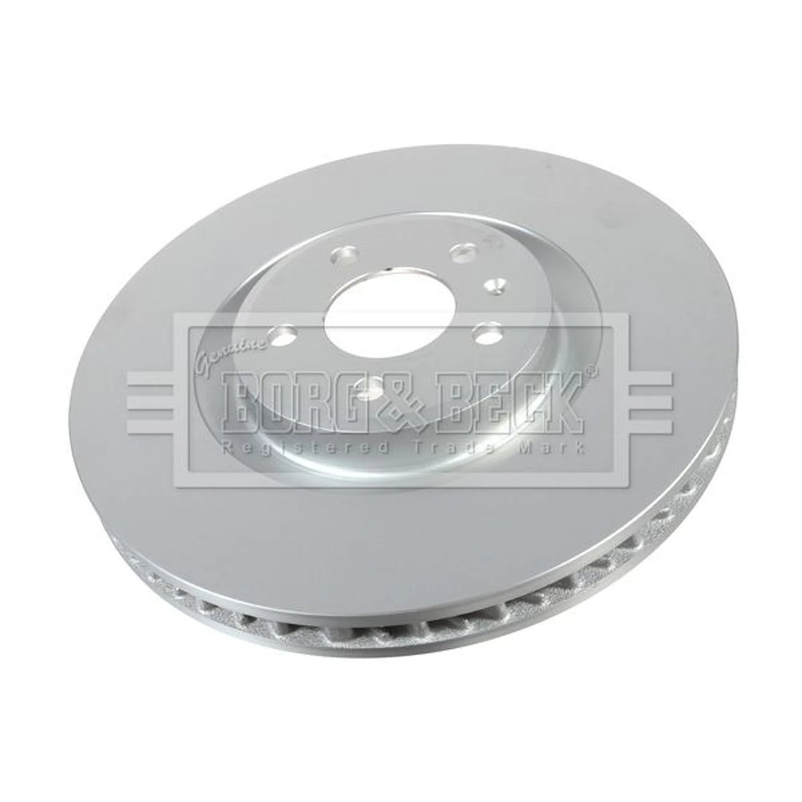 Borg & Beck 2 x Front Vented Brake Discs BBD6198S