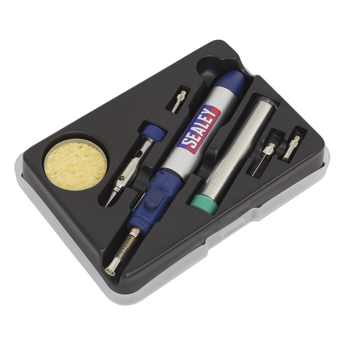 Sealey Premier Micro Butane Torch Kit 7pc AK2953
