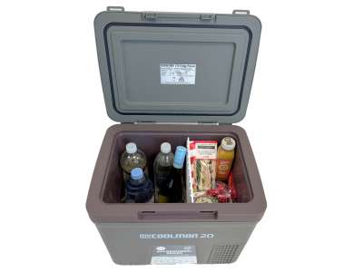myCOOLMAN 20L Portable Fridge/Freezer – Single Zone – 12/24V DC + 240V AC – Compact & Lightweight