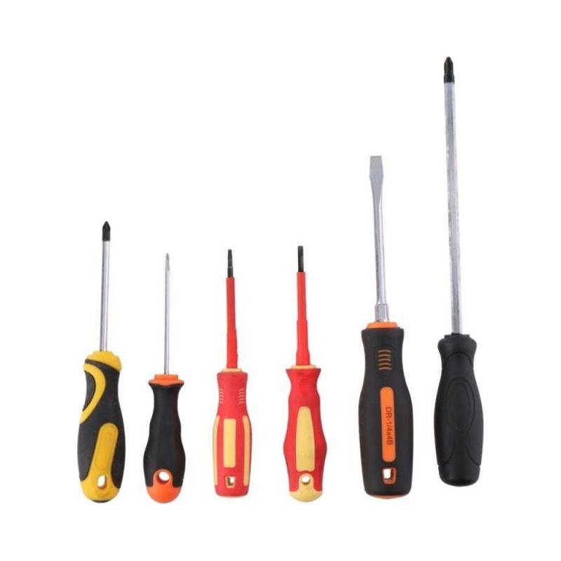 Kinzo Screwdriver Set 6 piece Flat Head / Cross Head