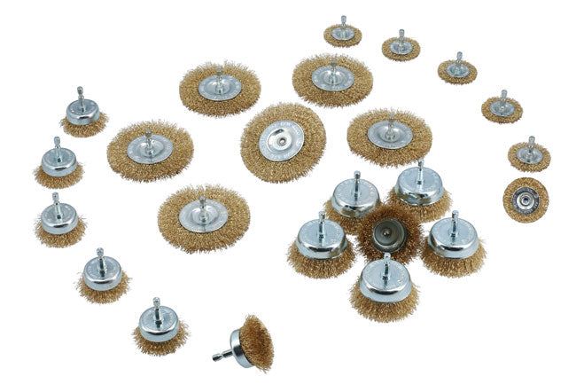 Laser Wire Brush Assortment 24pc