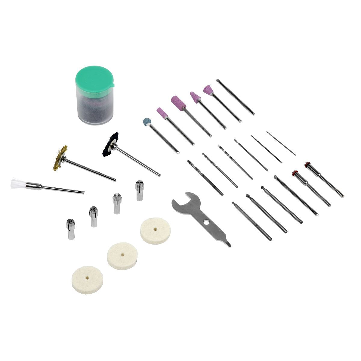 Sealey Multipurpose Mini Grinder & 50pc Accessory Kit 10.8V SV10.8 Series Body O