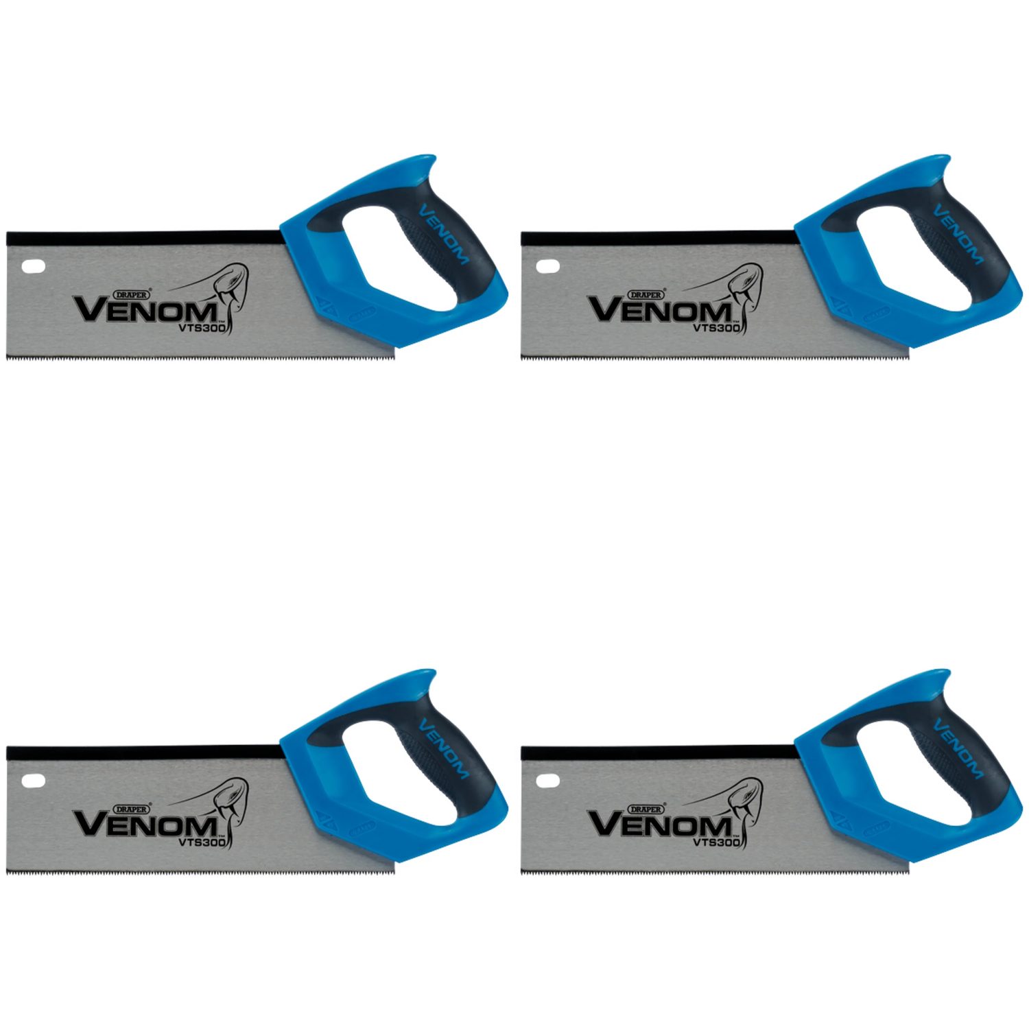Draper Venom® Double Ground Tenon Saw, , 11tpi/12ppi 250-300mm