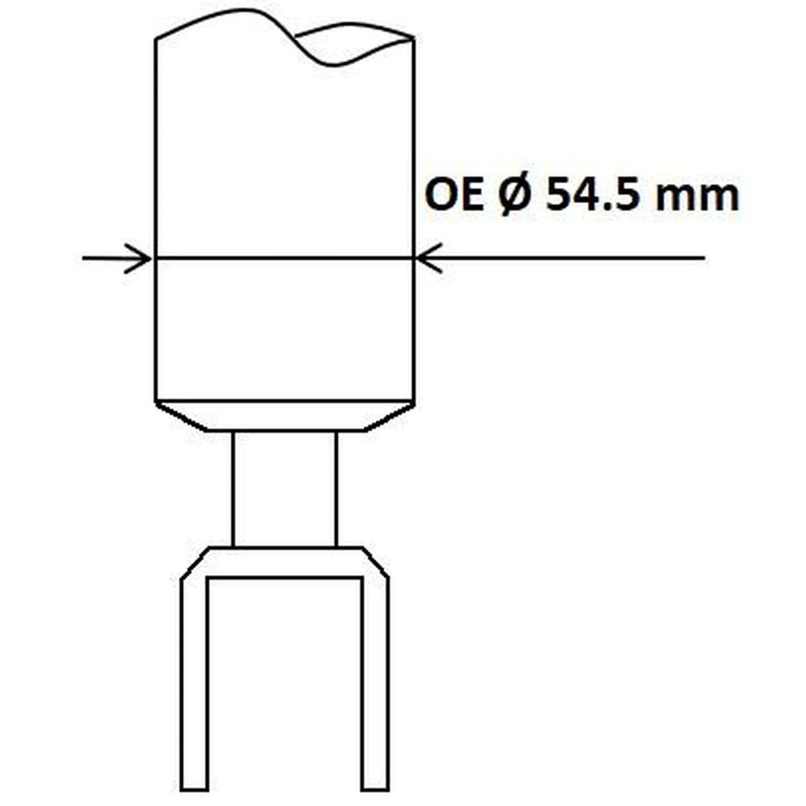 KYB Shock Absorber Damper Strut Front 341301