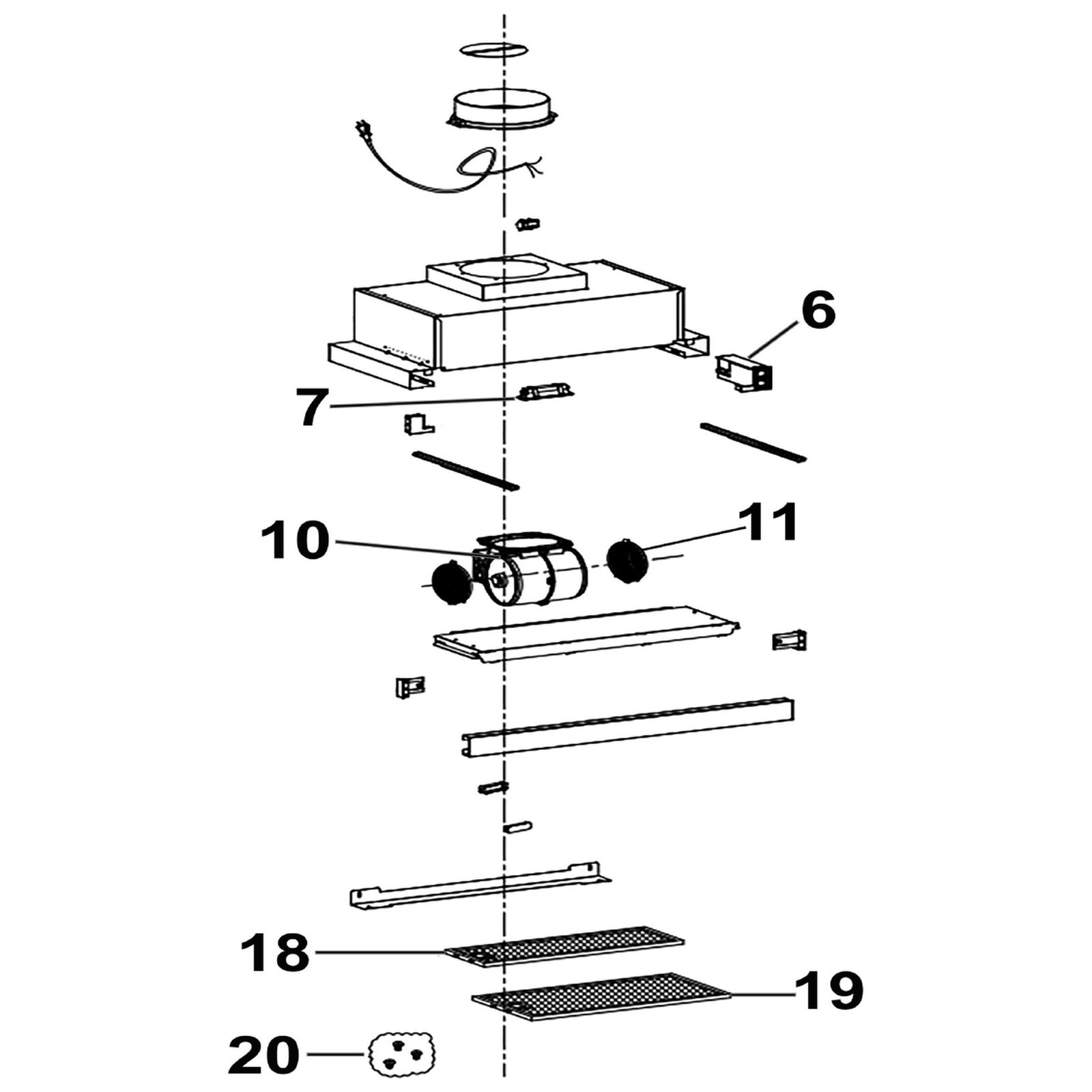 Sealey Switch Assembly DH10910