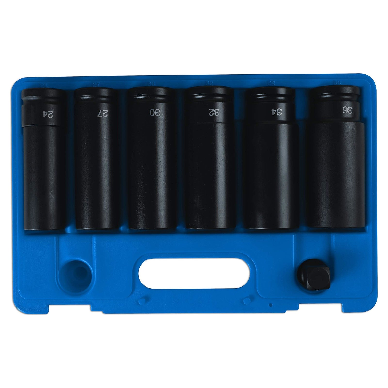Laser Extra Deep Impact Socket Set 3/4"D 7pc 6410