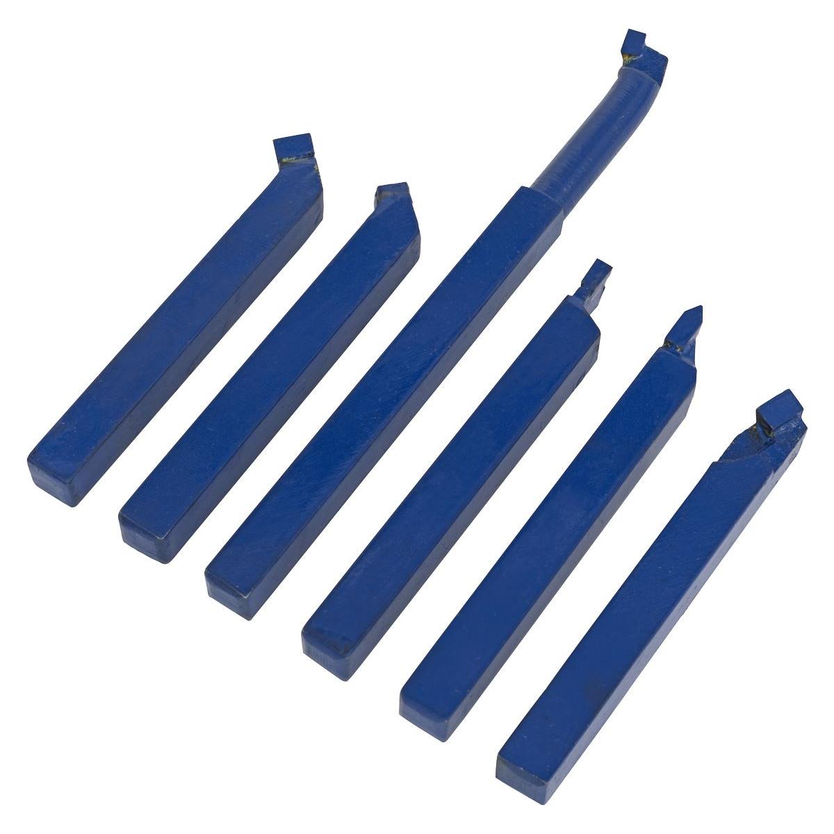 Sealey Lathe Turning Tool Set 10mm x 10mm 6pc AK1122