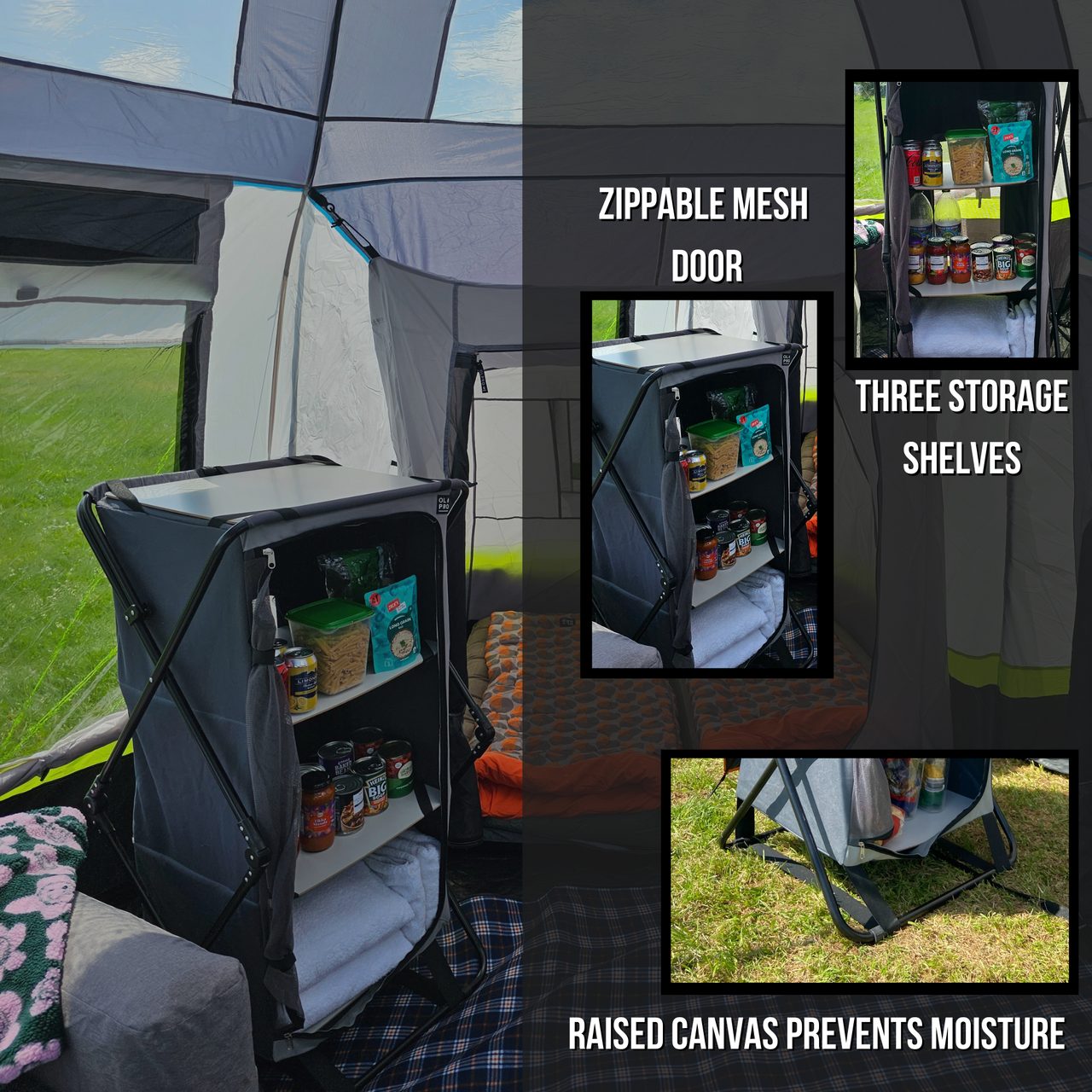 Olpro Collapsible Camp Storage Organiser