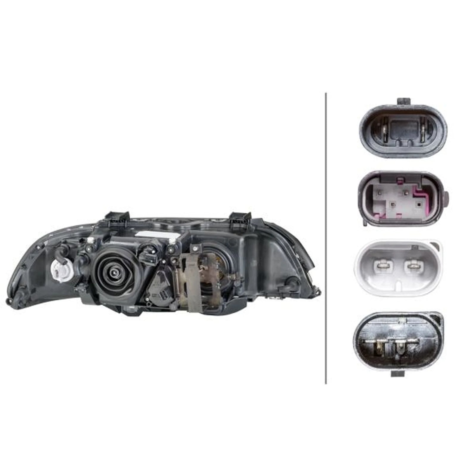 Hella Headlight Headlamp PY21W Left 1EL 008 052-571