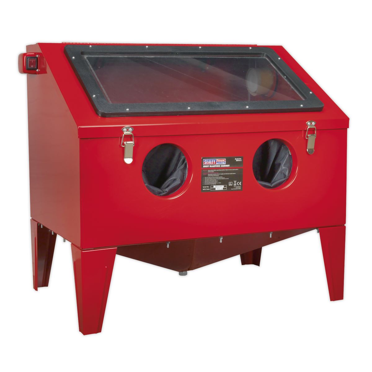 SHOT BLASTING CABINET 760 X 510 X 715MM