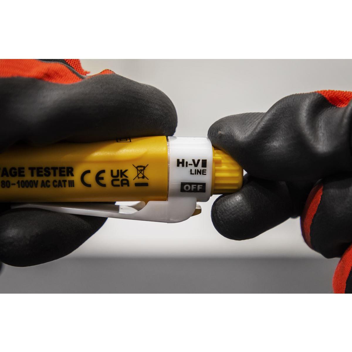Sealey Premier Non-Contact Voltage Detector 80-1000V AK1998