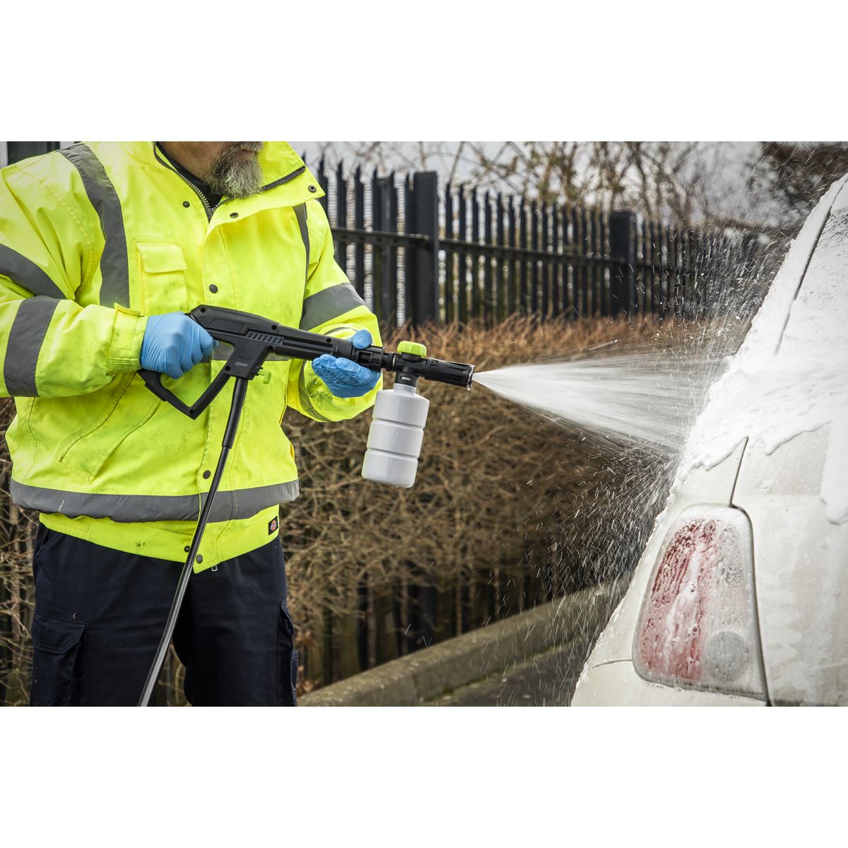 Sealey Pressure Washer with Snow Foam 100bar 390L/hr PW1610COMBO