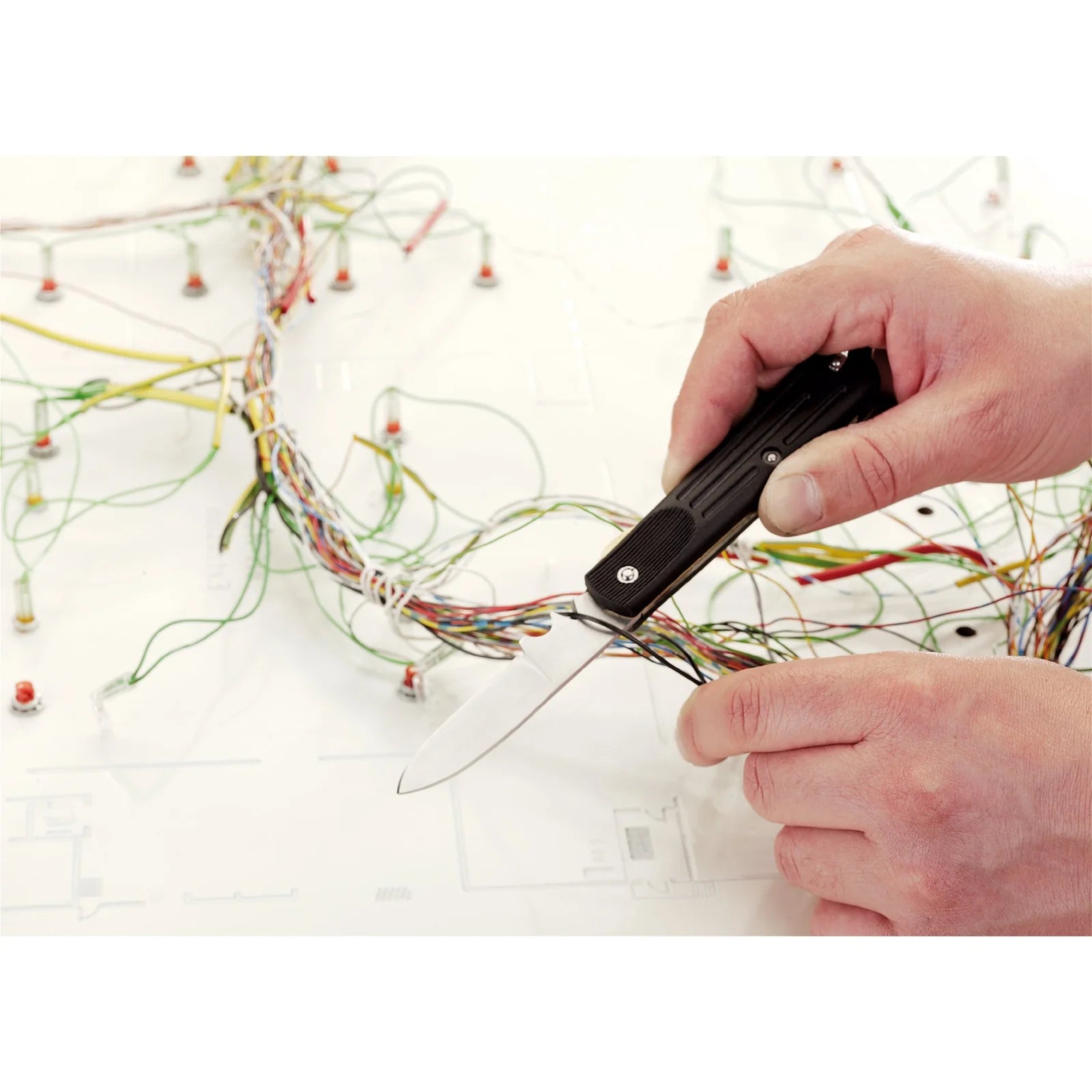 Draper Expert Wire Stripping Electricians Pocket Knife - PK6