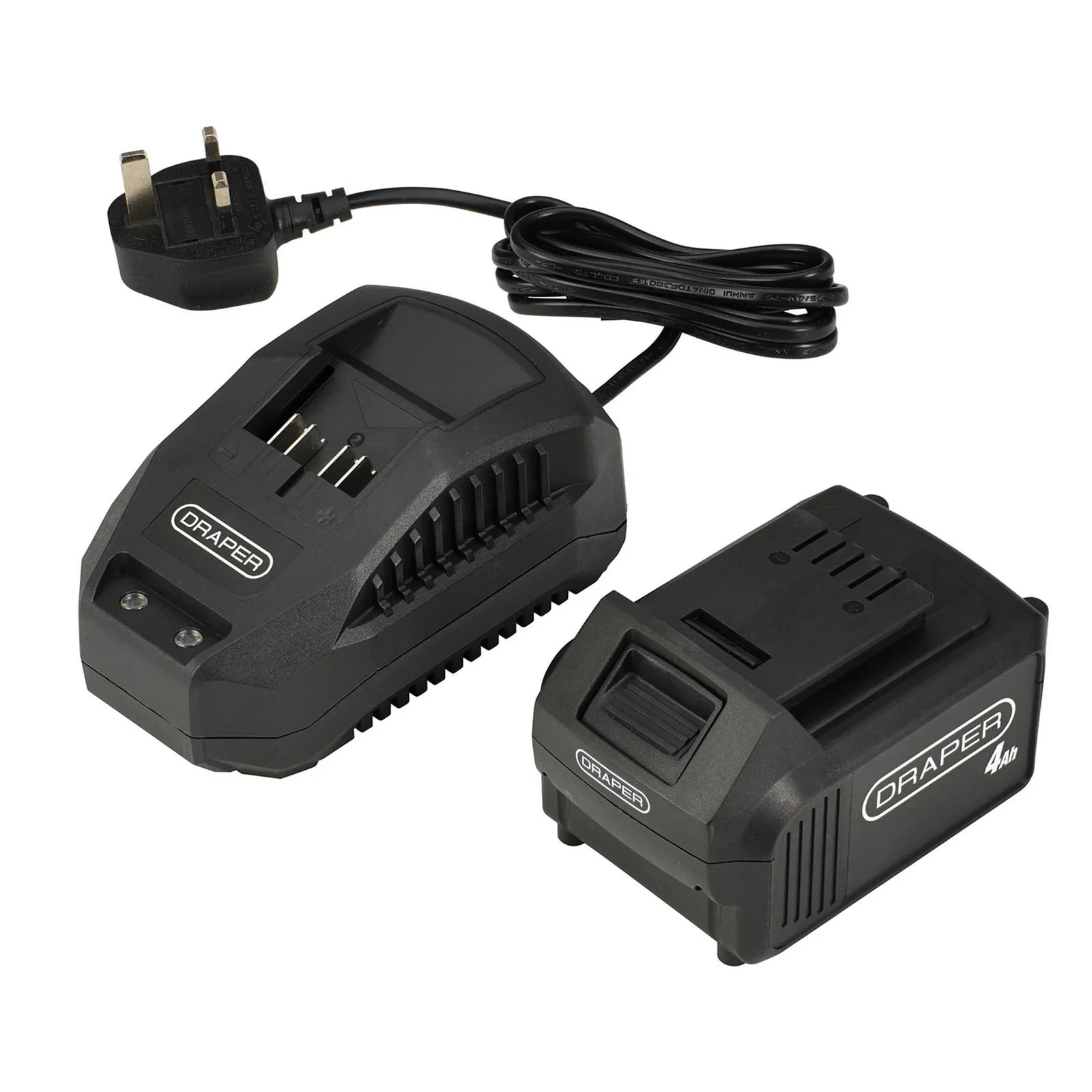 Draper Leaf Blower 18V with 4.0Ah Battery and Charger