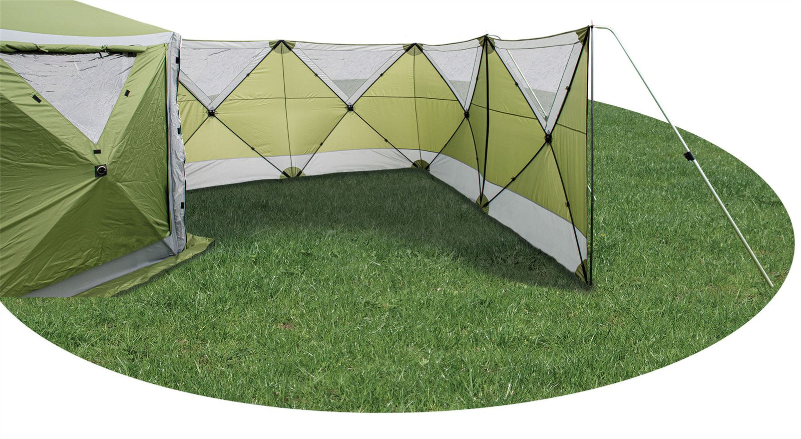 Quest Screen Shield (3 panel) Windbreak 180cm High