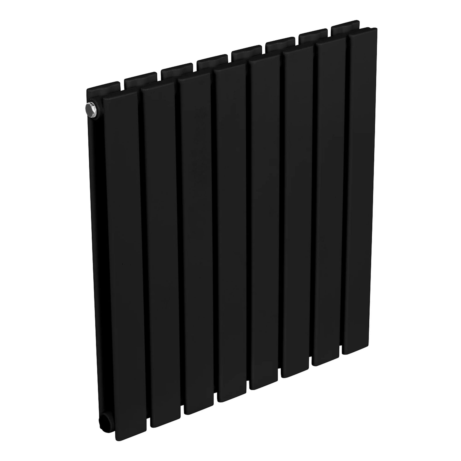 Baridi Horizontal Radiator DH344 600 x 560mm Black
