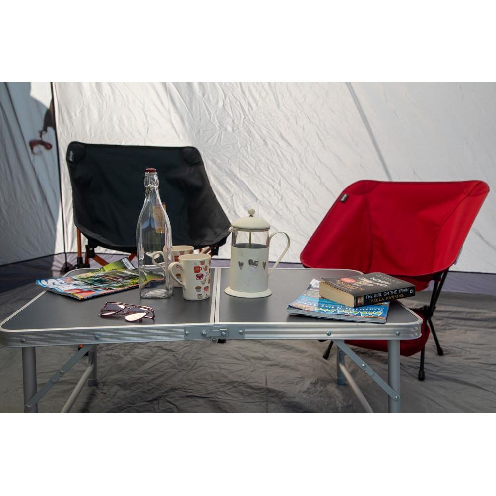 Vango Granite Duo 90 Height Adjustable Folding Camping Table