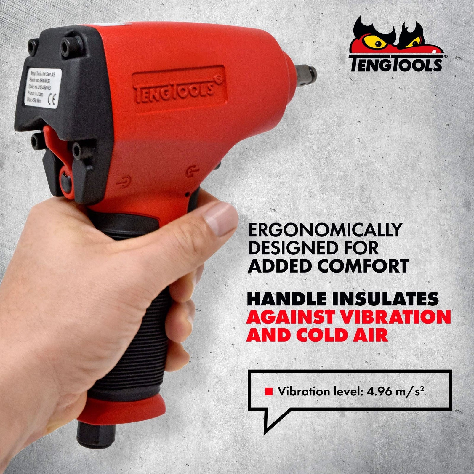 Teng Tools 3/8" Air Impact Wrench