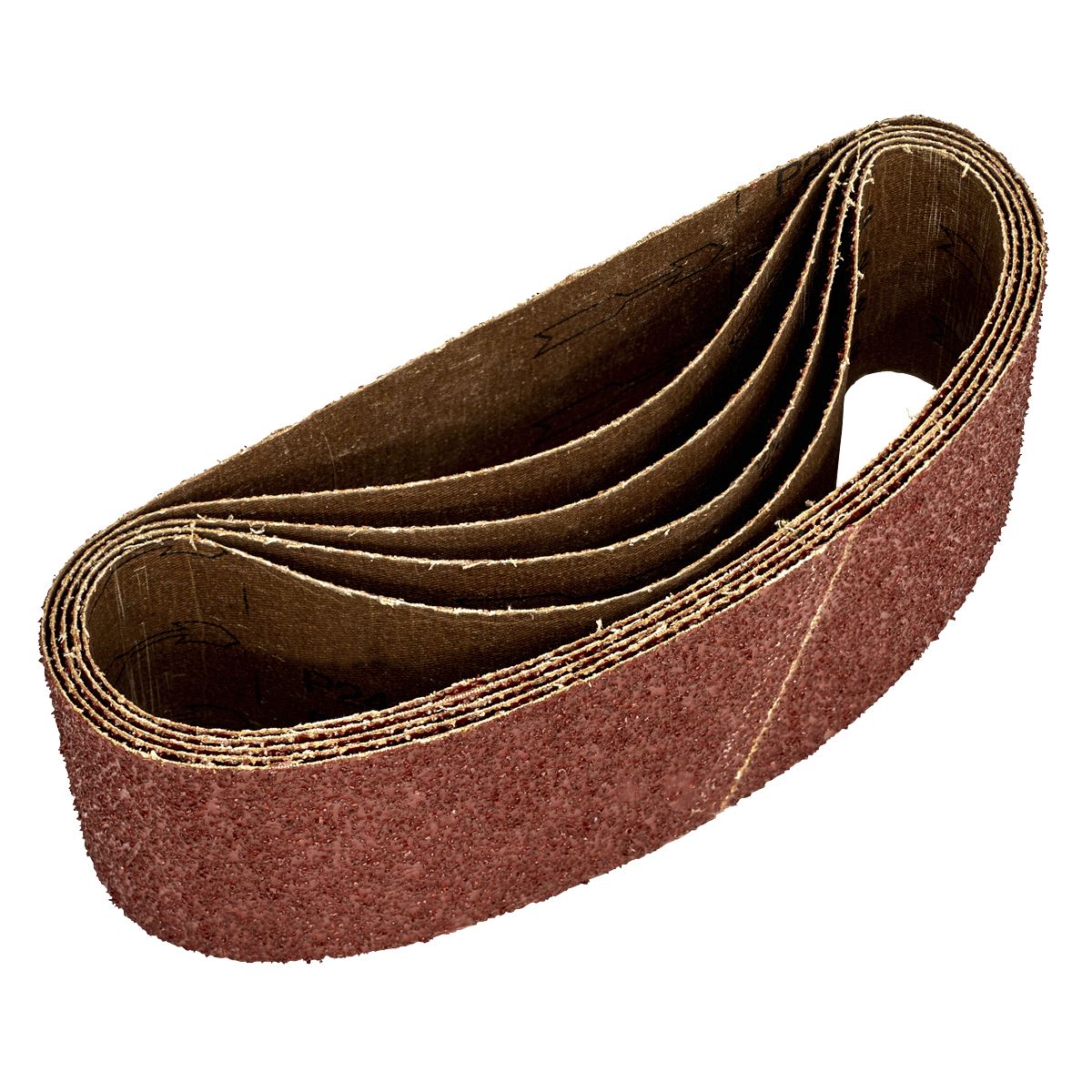Sealey Sanding Belt 75 x 533mm 24Grit Pack of 5 WSB53245