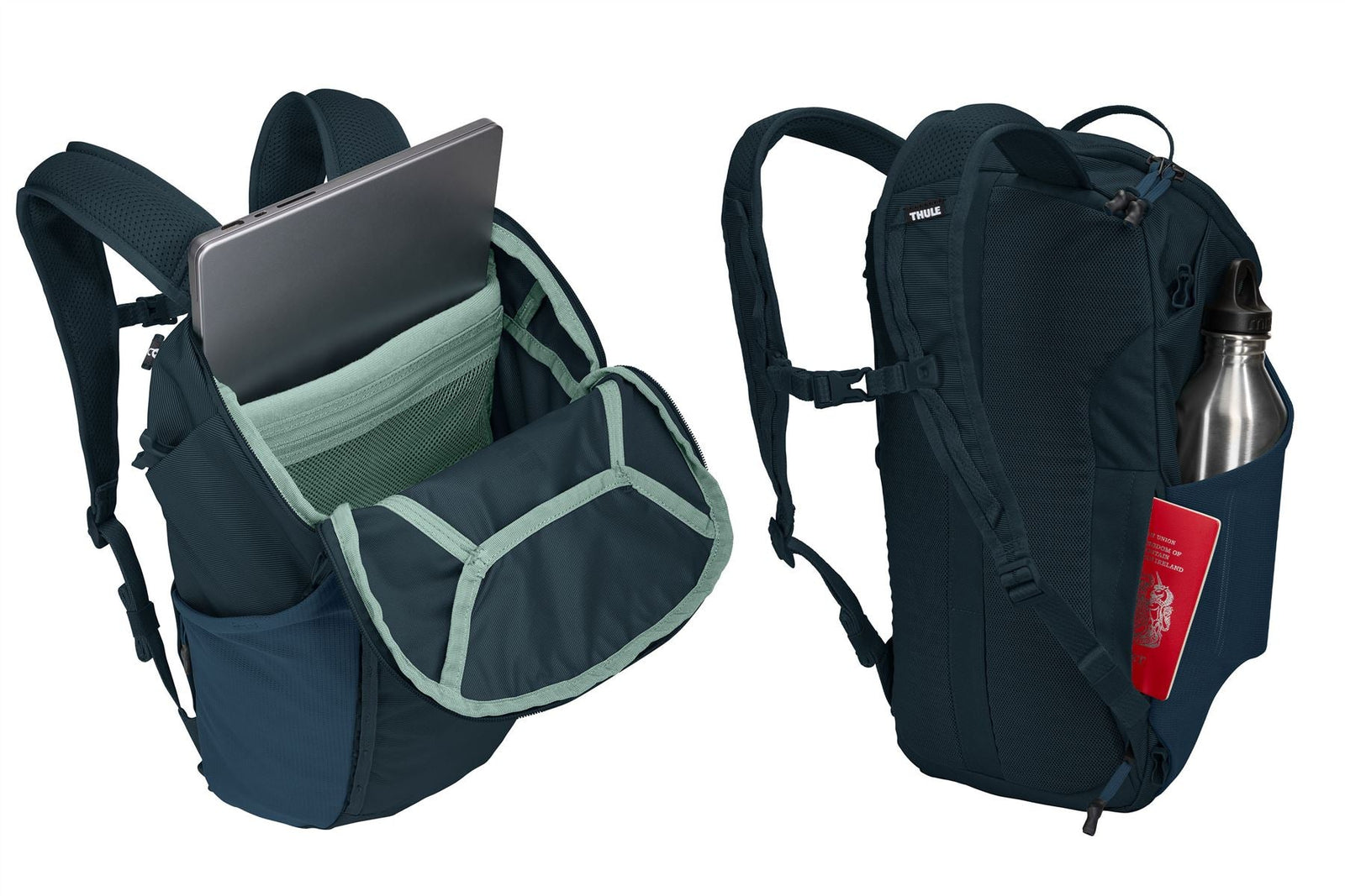 Thule Landmark 60L Women's travel pack darkest blue